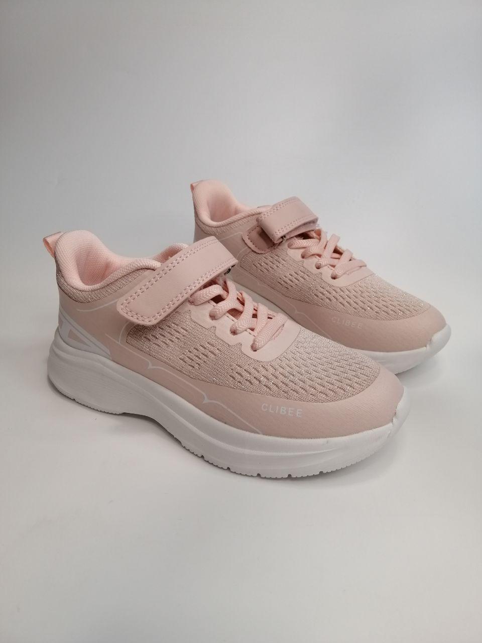 Кросівки для дівчинки Clibee р. 35 21,5 см Рожевий (277 pink)