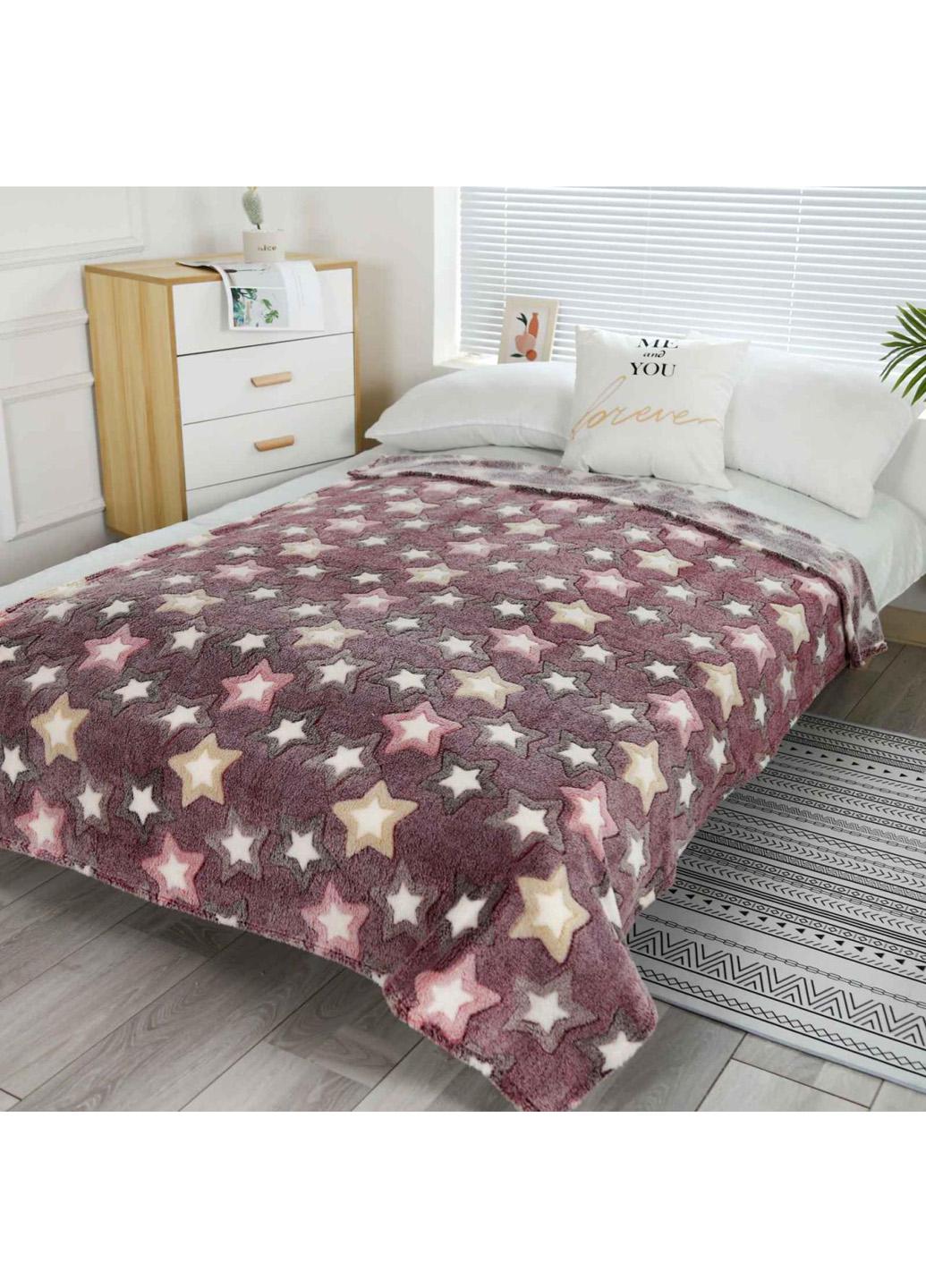 Покрывало велюровое с рисунком 200х180 см (103320-1)