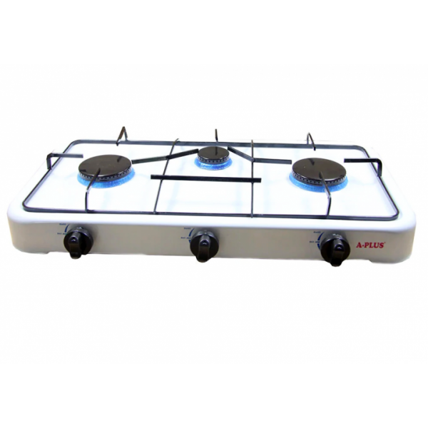 Настільна плита газова A-PLUS 3 конфорки (2107)