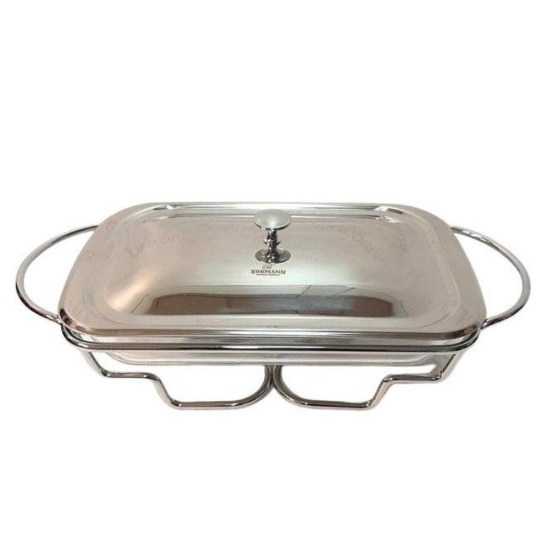 Мармит Bohmann BH-2008 из нержавеющей стали и стекла прямоугольный 3 л Стальной (31916533)