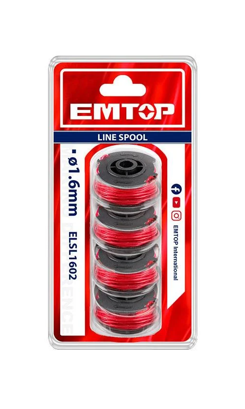 Косильная леска EMTOP ELSL1602 1,6 мм
