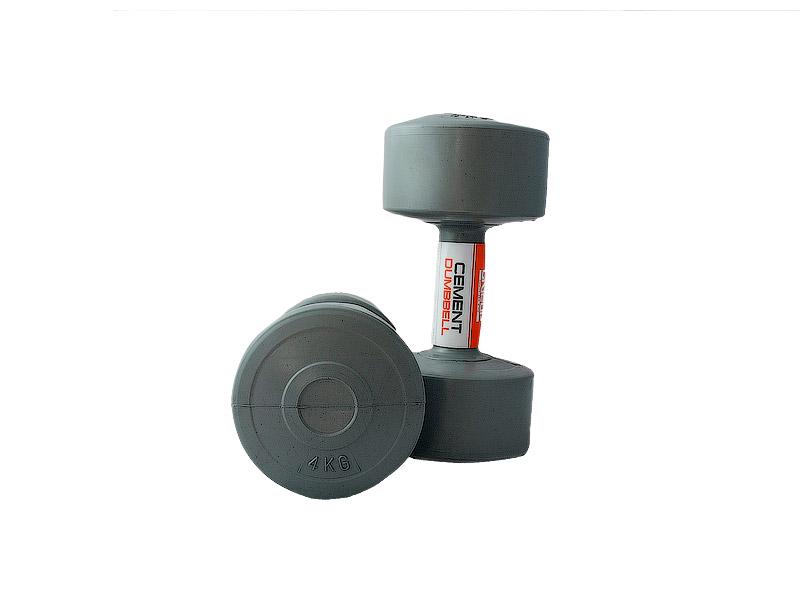 Гантели пластиковые LiveUp CEMENT DUMBELL 2 шт. (LS2003-4) - фото 1