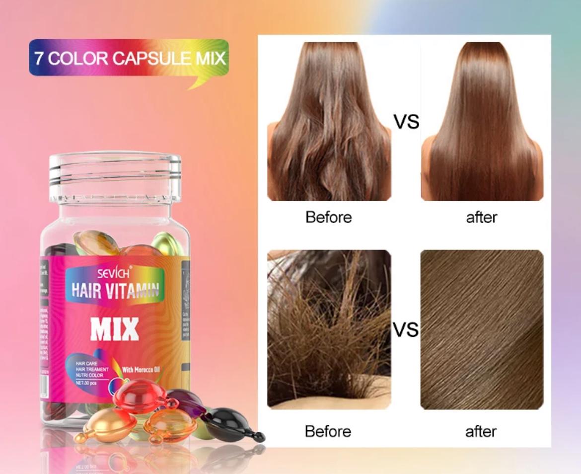 Капсулы витаминные Sevich для восстановления волос (1001) - фото 2