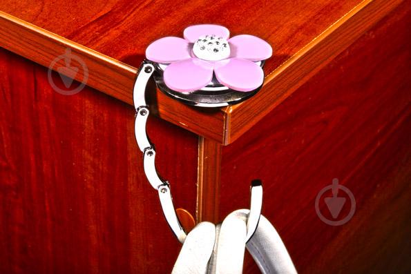 Сумкодержатель Jinli Цветок Розовый (JIN115) - фото 2 Сумкодержатель Jinli Цветок Розовый (JIN115) - фото 2