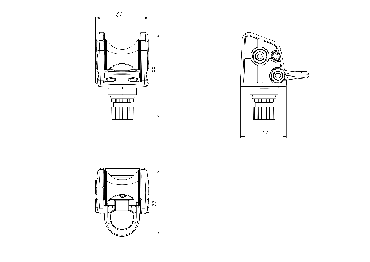 Якорный риф-ролик Borika FASTen ARr002 с направляющим кольцом для фала Черно-серый (01.10.003.03.01) - фото 2 Якорный риф-ролик Borika FASTen ARr002 с направляющим кольцом для фала Черно-серый (01.10.003.03.01) - фото 2