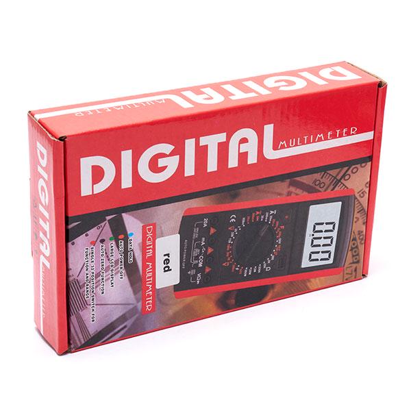 Цифровой мультиметр Digital DT-9205A Красный - фото 4