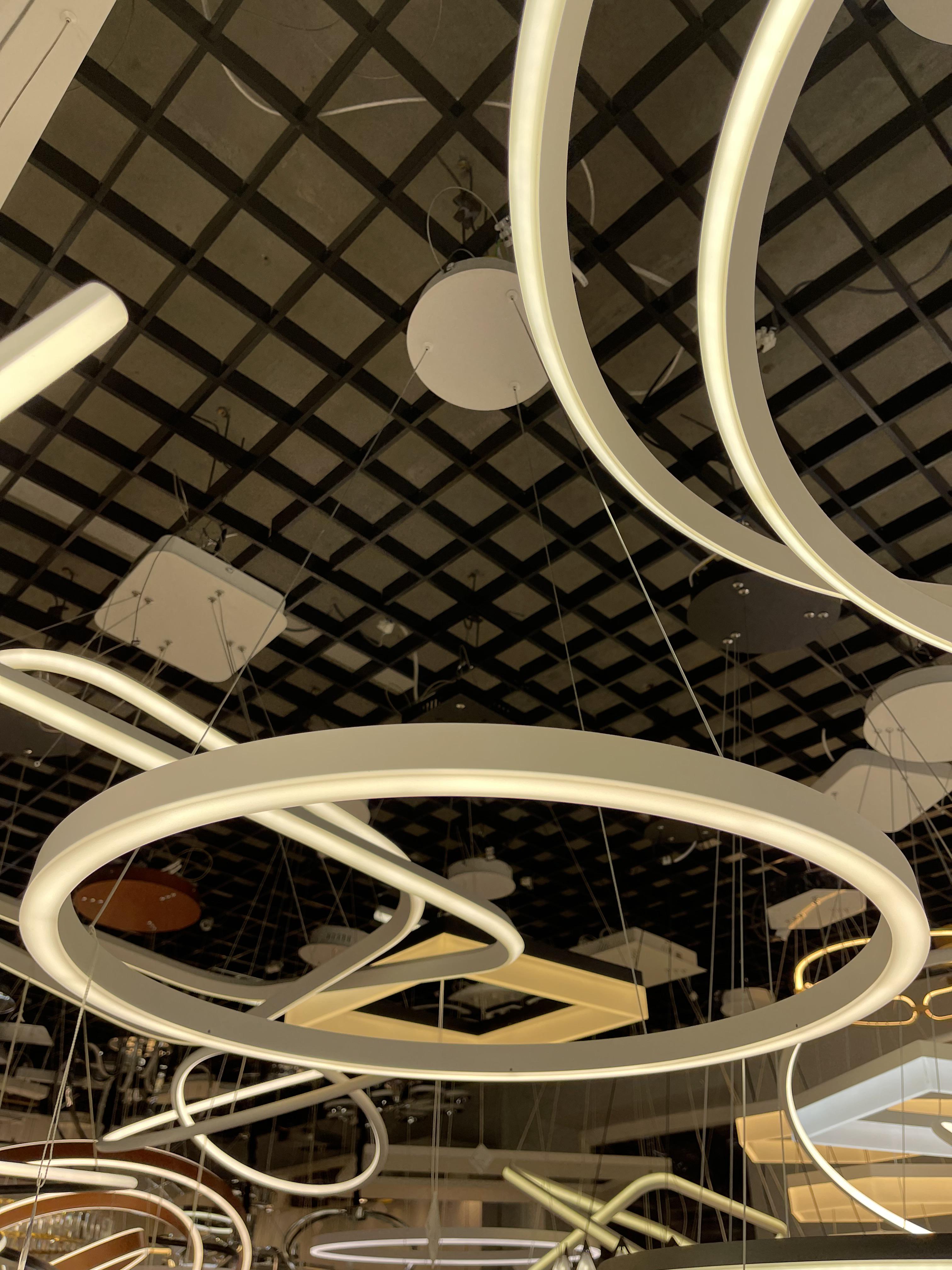 Люстра світлодіодна Honey Light 9D-133R-36WT Білий (14642314) - фото 3 Люстра світлодіодна Honey Light 9D-133R-36WT Білий (14642314) - фото 3