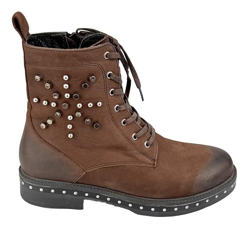 Жіночі черевики шкіряні осінні К-00142 p. 38 24,5 см Коричневий - фото 3 Жіночі черевики шкіряні осінні К-00142 p. 38 24,5 см Коричневий - фото 3