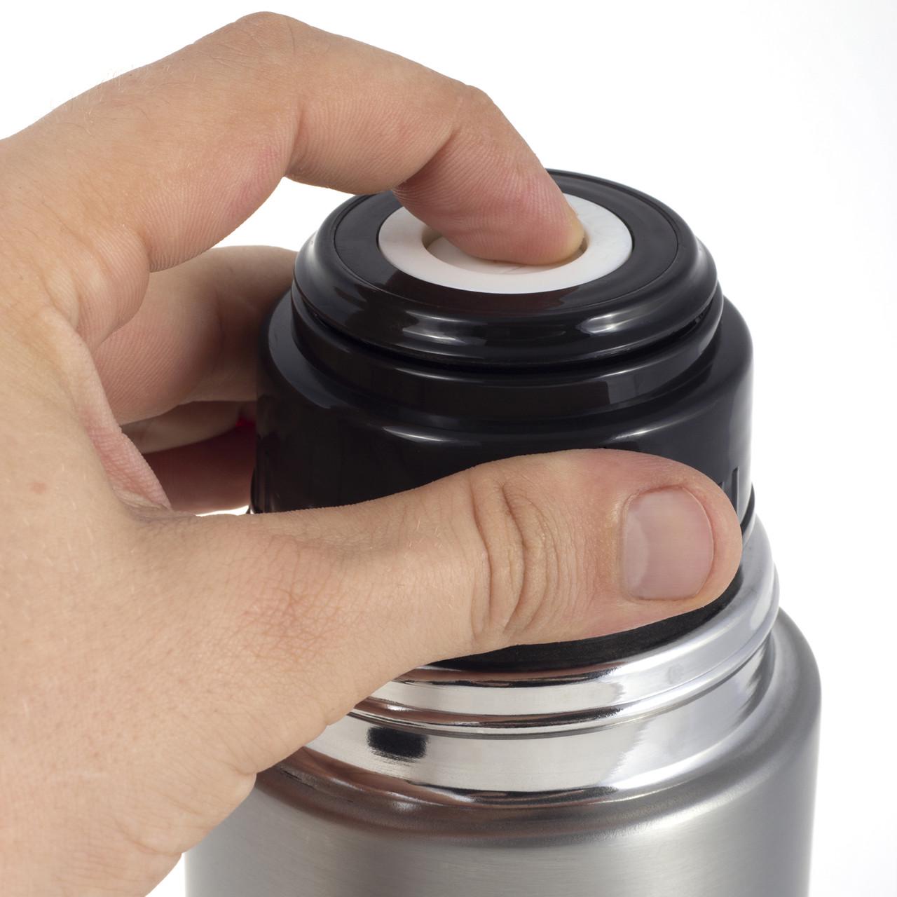 Термос с помповым механизмом Kamille KM-2039 из нержавеющей стали 950 мл Серый (150-84-2039) - фото 8 Термос с помповым механизмом Kamille KM-2039 из нержавеющей стали 950 мл Серый (150-84-2039) - фото 8