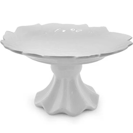 Фруктовница Stenson 857789 Роза 9" фарфоровая 23 см (NA005216)