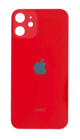 Стекло корпуса iPhone 12 Mini Red (P730)