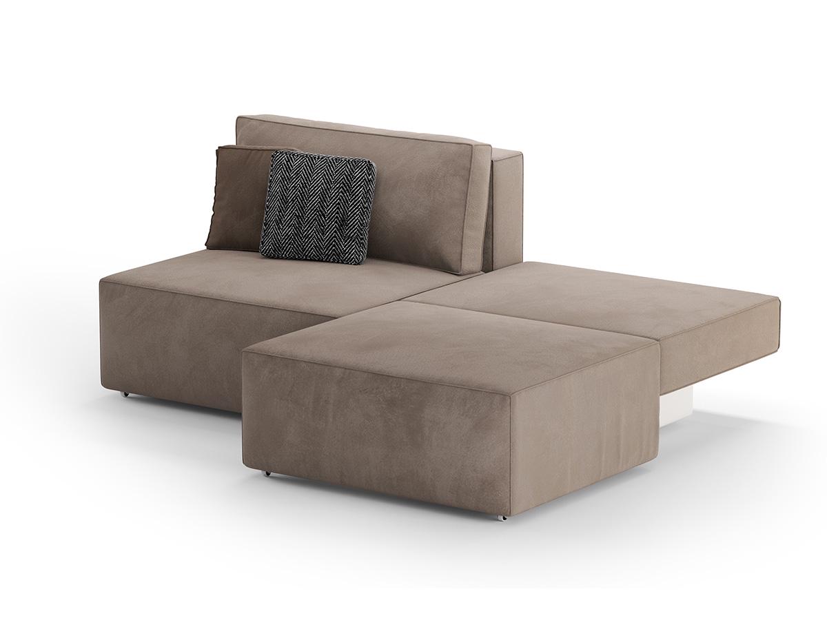 Диван прямой Loft 3 200х100х80 см Коричневый (Арт.2010) - фото 4 Диван прямой Loft 3 200х100х80 см Коричневый (Арт.2010) - фото 4