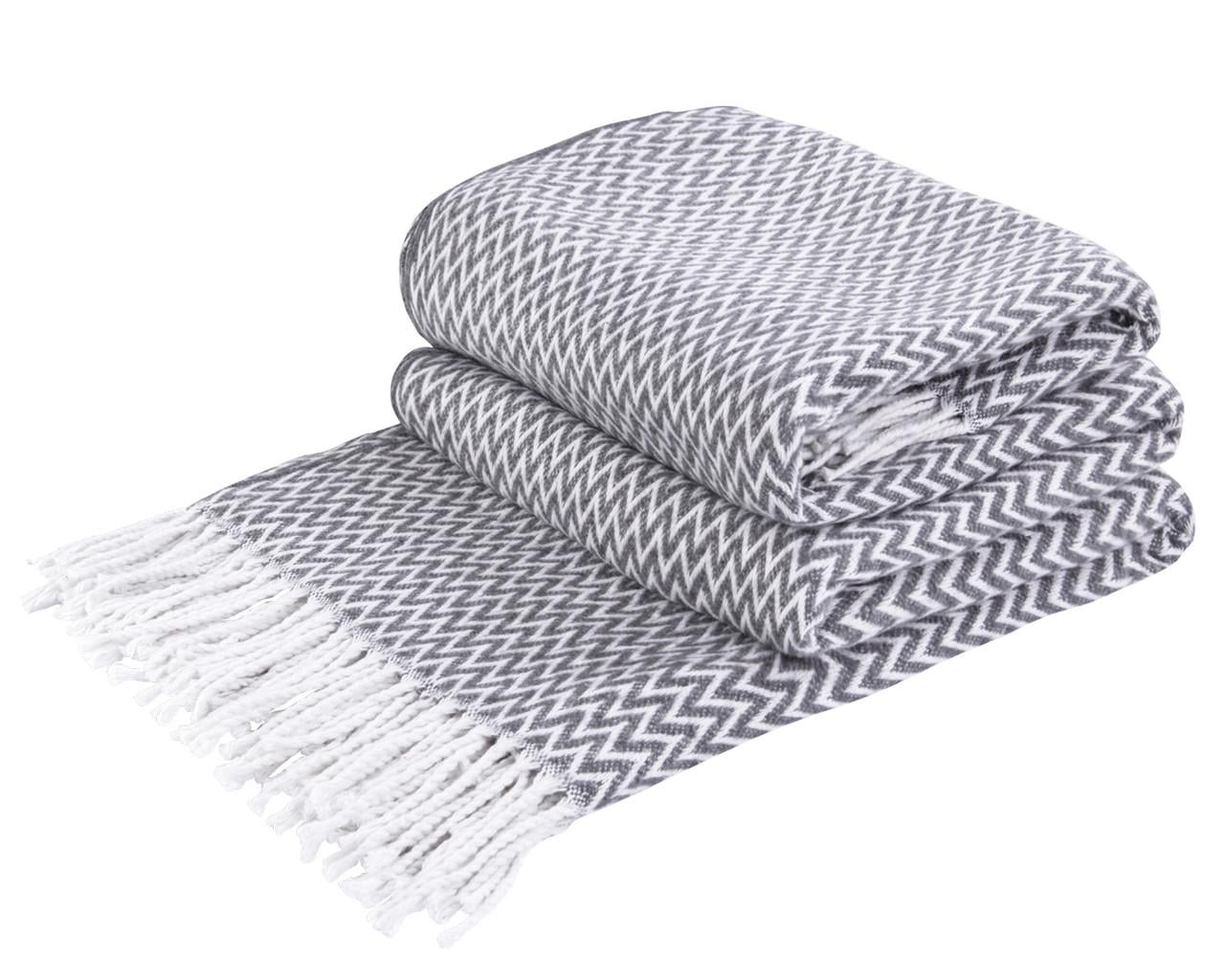 Плед хлопковый Love You Зигзаг 140x200 см (4195) Плед хлопковый Love You Зигзаг 140x200 см (4195)