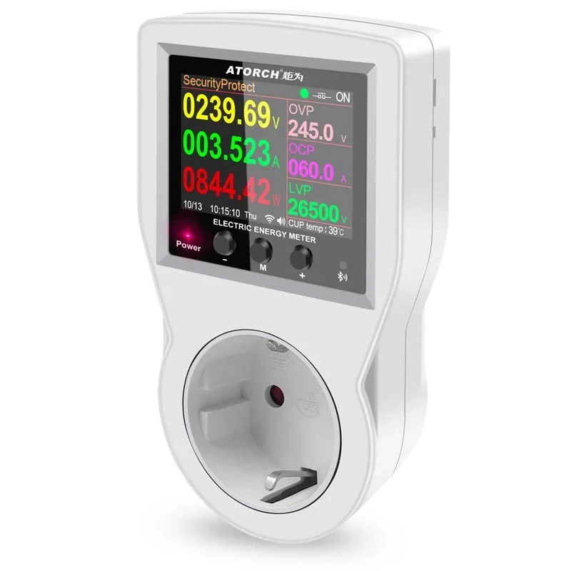Реле-энергометр ATORCH S1 W Wi-Fi