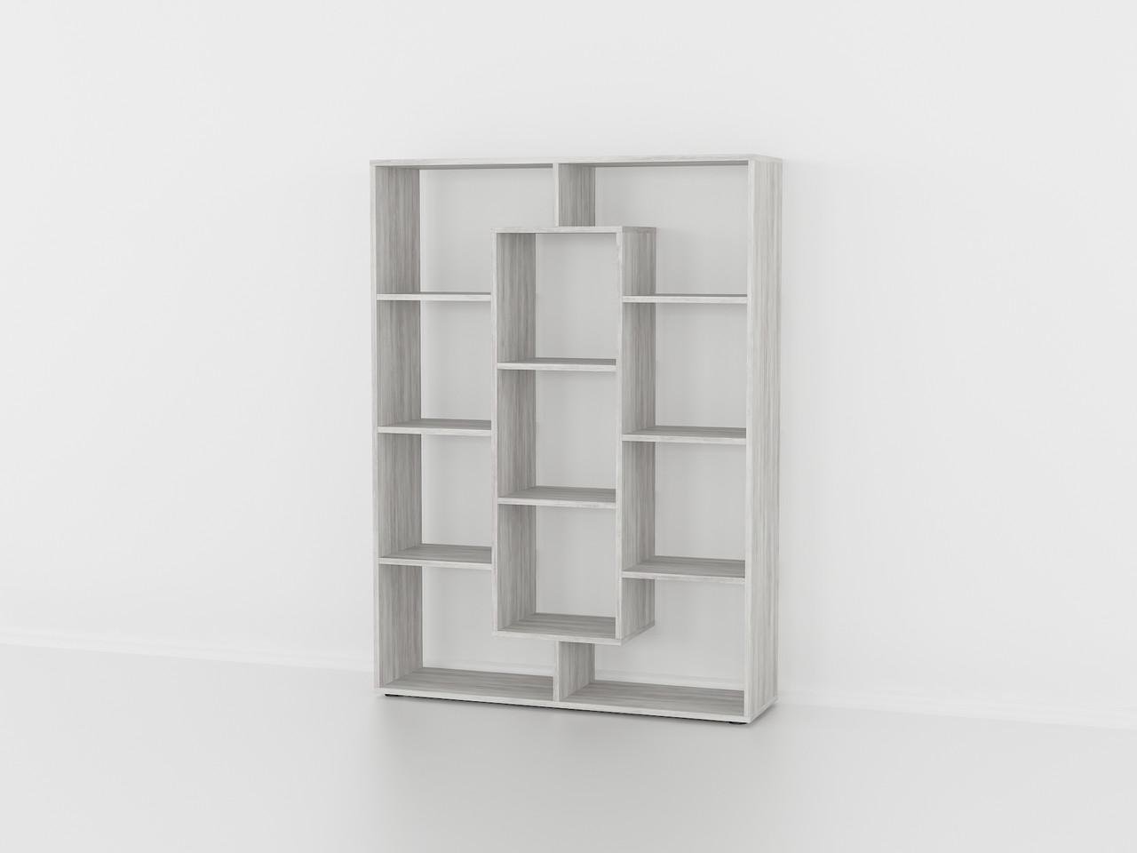 Стелаж на 10 комірок для книжок 1072х1430х290 мм Бетон (4242) - фото 1 Стелаж на 10 комірок для книжок 1072х1430х290 мм Бетон (4242) - фото 1