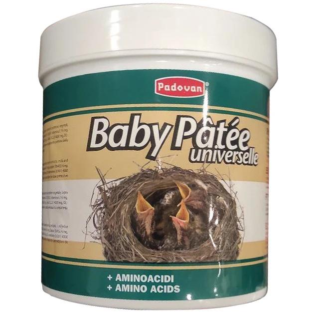 Корм полнорационный Padovan Baby Patee Universelle для птенцов зерноядных птиц 250 г (PP00439)