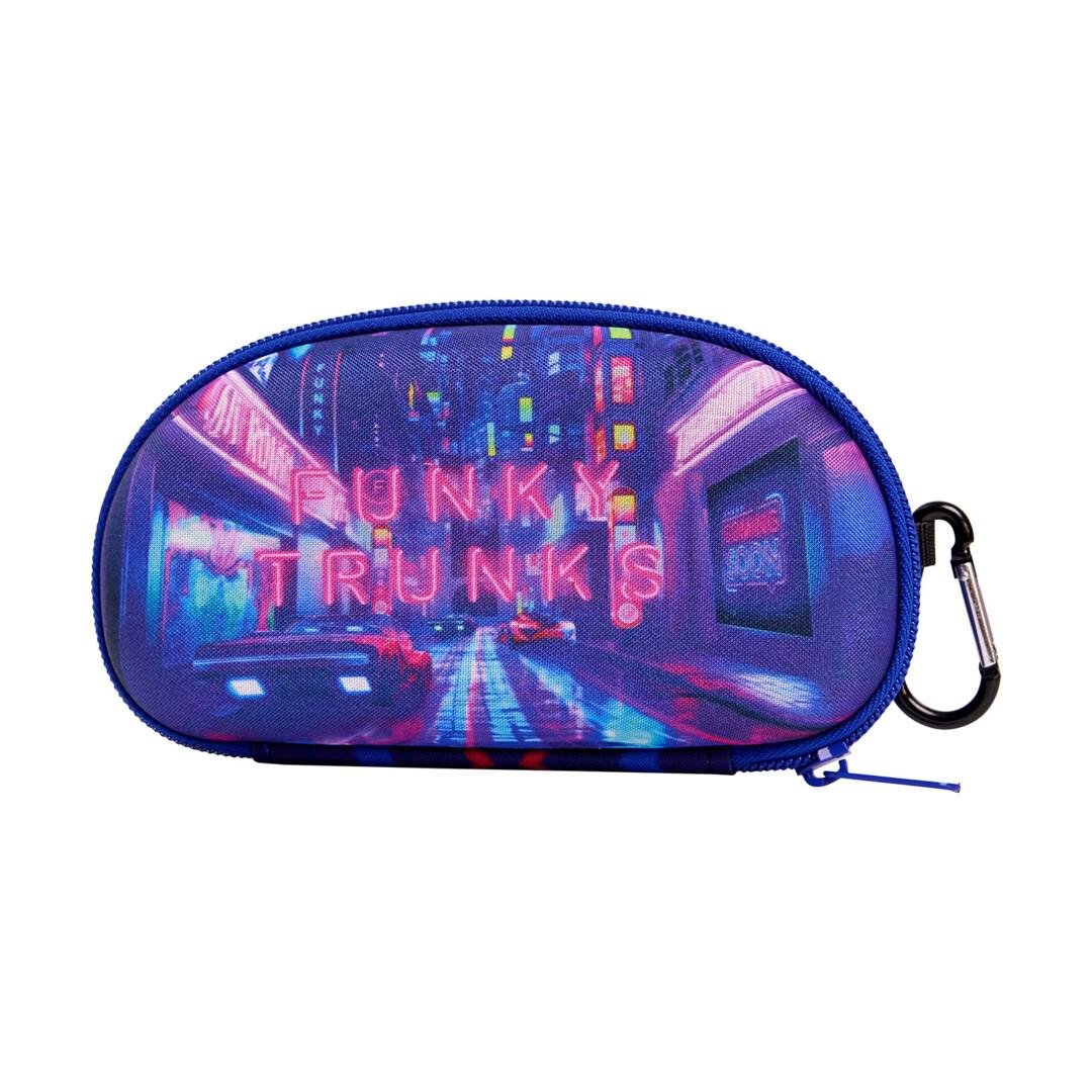 Чехол для очков плавательных Funky Trunks Case Closed Goggle Case Cyber City (FTG019N7199500)