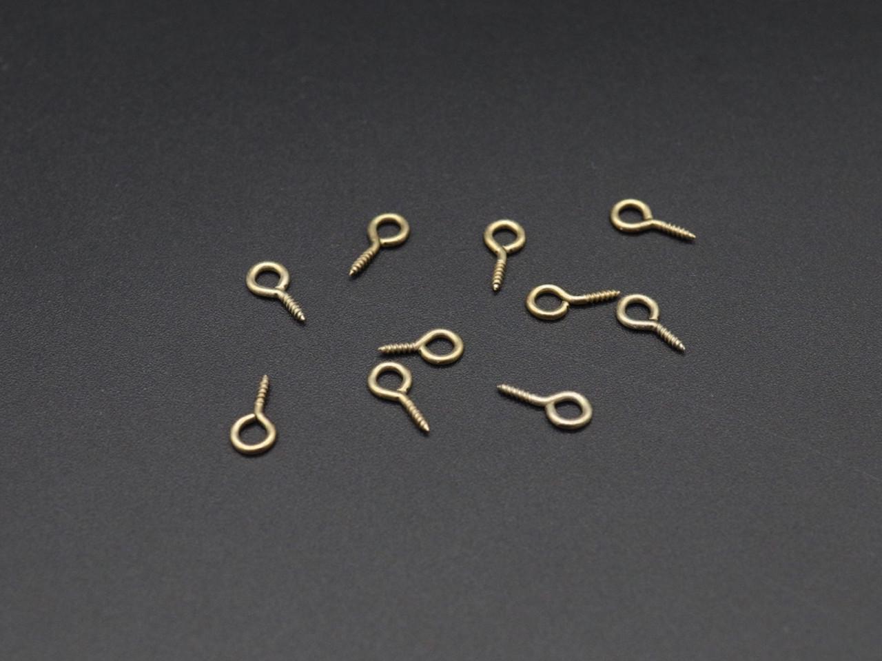 Гачок кільце тип О з різьбленням по дереву 12х6 мм (В-246-3) - фото 2