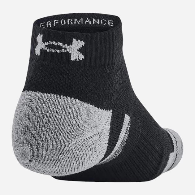Шкарпетки чоловічі Under Armour Unisex Perf Tech 6pk Low L/G Чорний (1386244-001 LG) - фото 2