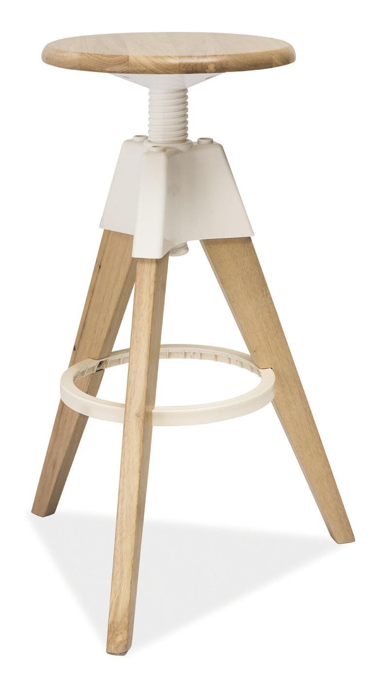 Стул Bodo Белый/Дуб беленый (BODODB)