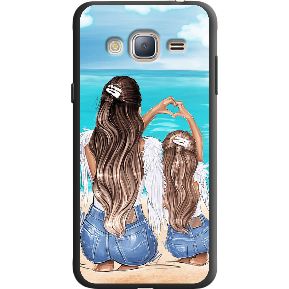 Чехол BoxFace Samsung J320 Galaxy J3 Family Vacation Черный силикон (24962-up2380-36110)