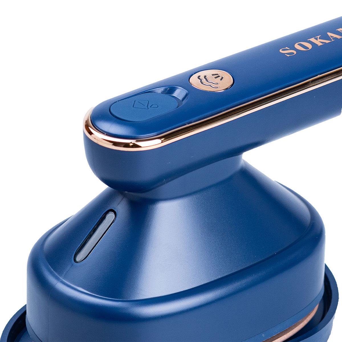 Утюг дорожный с парогенератором Sokany для одежды и штор 1200 Вт Синий (5888) - фото 4 Утюг дорожный с парогенератором Sokany для одежды и штор 1200 Вт Синий (5888) - фото 4