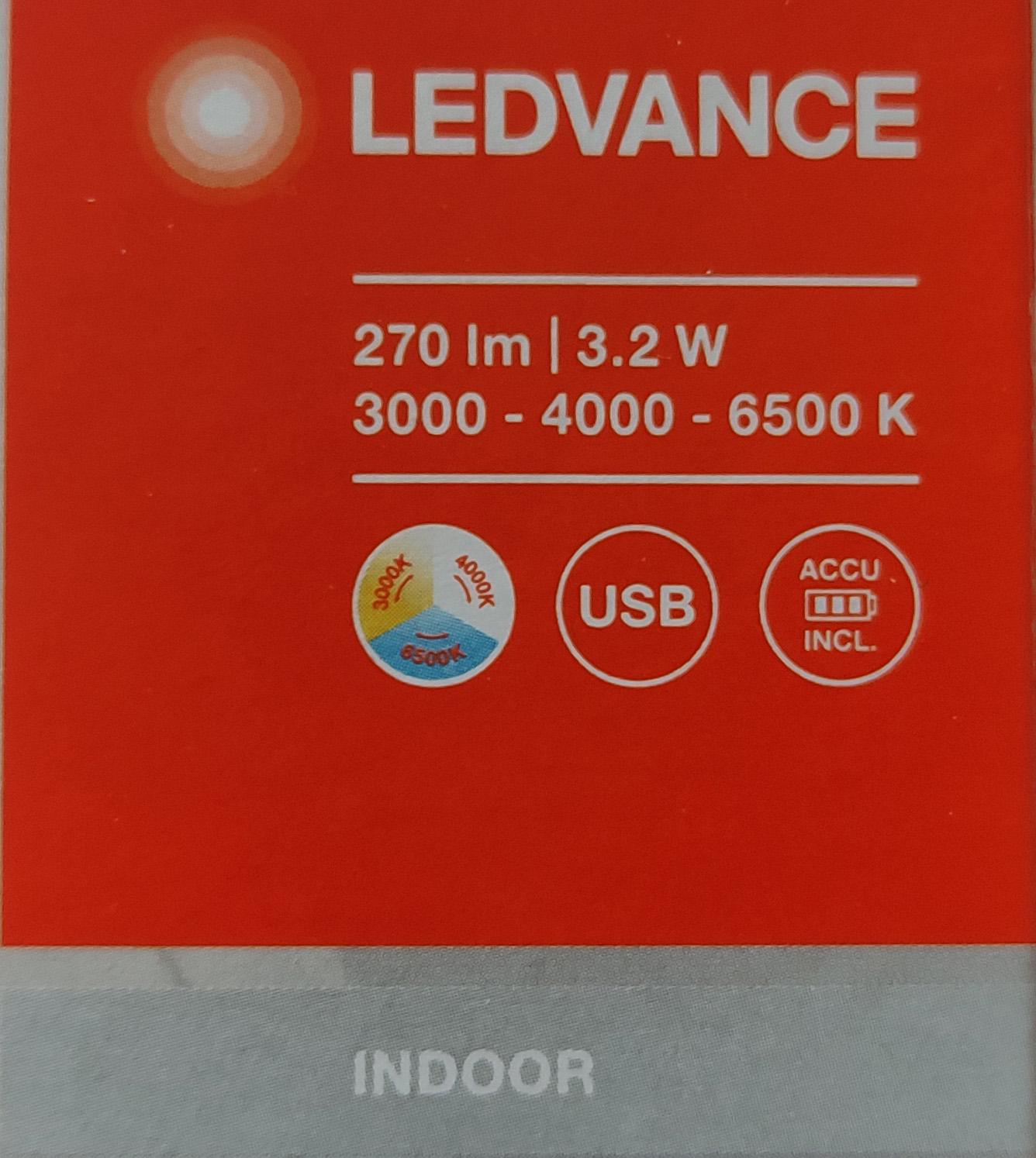 Светильник Ledvance Linear LED Flat Sensor USB с сенсором движения и света на аккумуляторе 400х40х9,3 мм (4058075762213) - фото 2