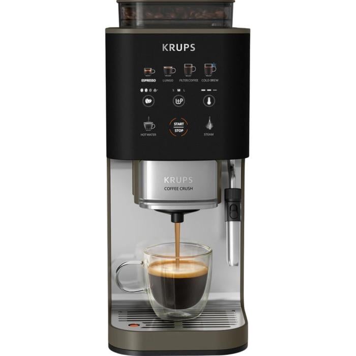Кофемашина Krups Coffee Crush Experience SA403BE0 1150 Вт 15 бар Stainless Steel/Black (37525186)