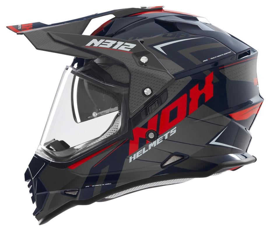 Мотошлем NOX N312 Vapor M Red/Blue (38905) Мотошлем NOX N312 Vapor M Red/Blue (38905)