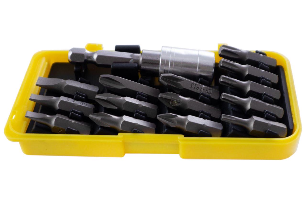 Набір біт Mastertool 15 пр. (23713910) - фото 2 Набір біт Mastertool 15 пр. (23713910) - фото 2