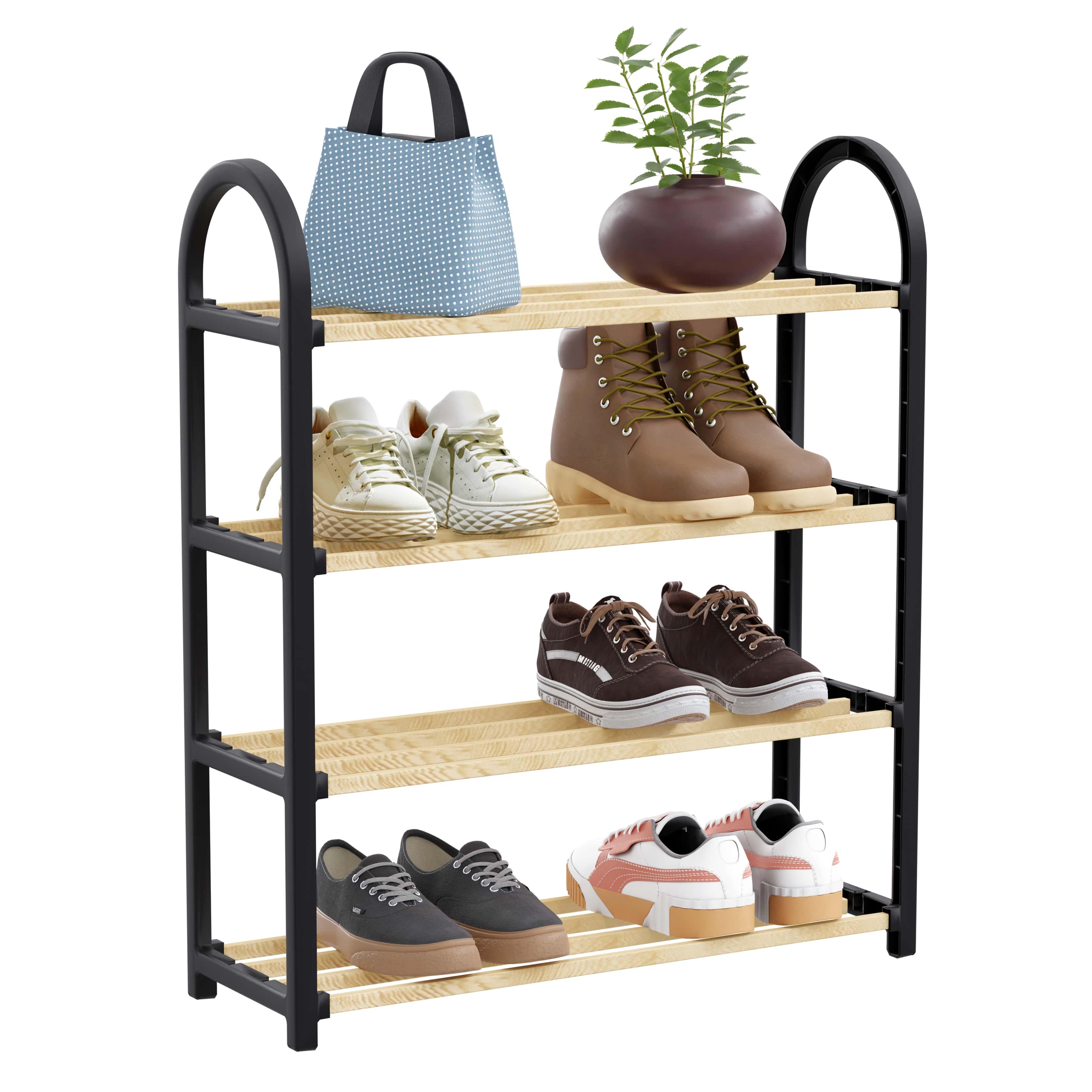 Полка для обуви модульная Eurogold Simpleх 64х50х18 см (SW-5004S) - фото 2 Полка для обуви модульная Eurogold Simpleх 64х50х18 см (SW-5004S) - фото 2