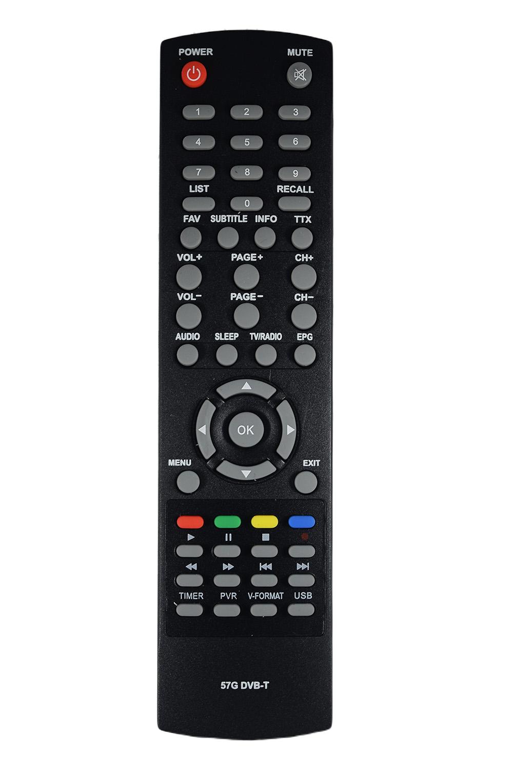 Пульт для DVB-T2 тюнера Goldmaster 57G (319)