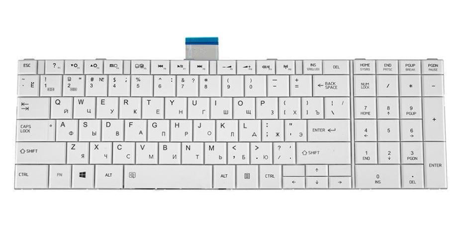 Клавиатура для ноутбука Toshiba Satellite С55 (180723) Клавиатура для ноутбука Toshiba Satellite С55 (180723)