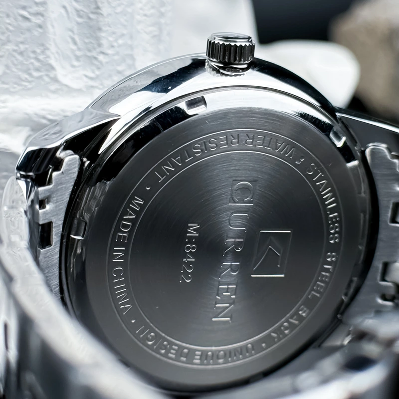 Наручные часы Curren 8422 Silver/Black - фото 13