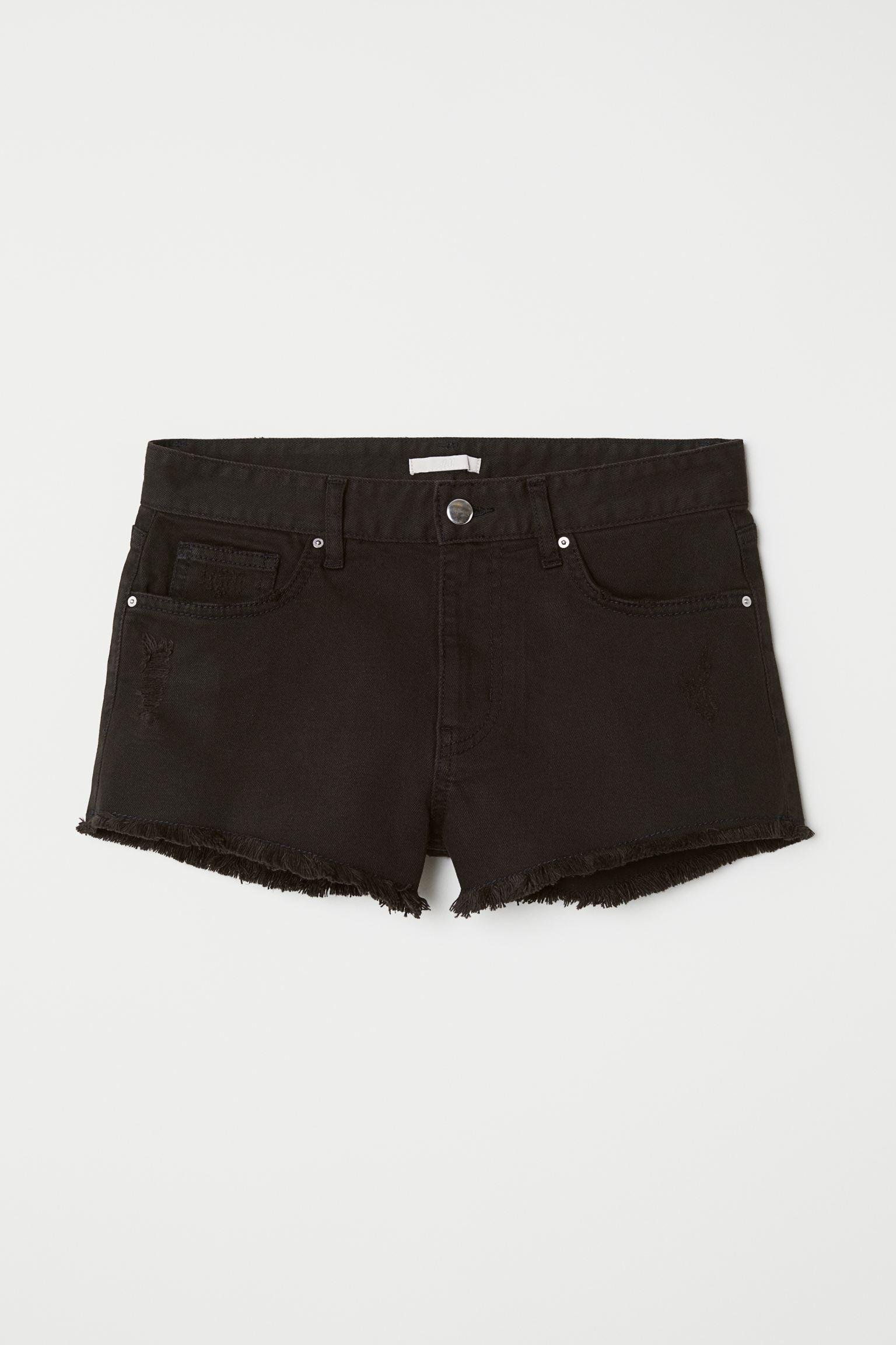 Шорты джинсовые р. 38 Черный (6035848dlog)