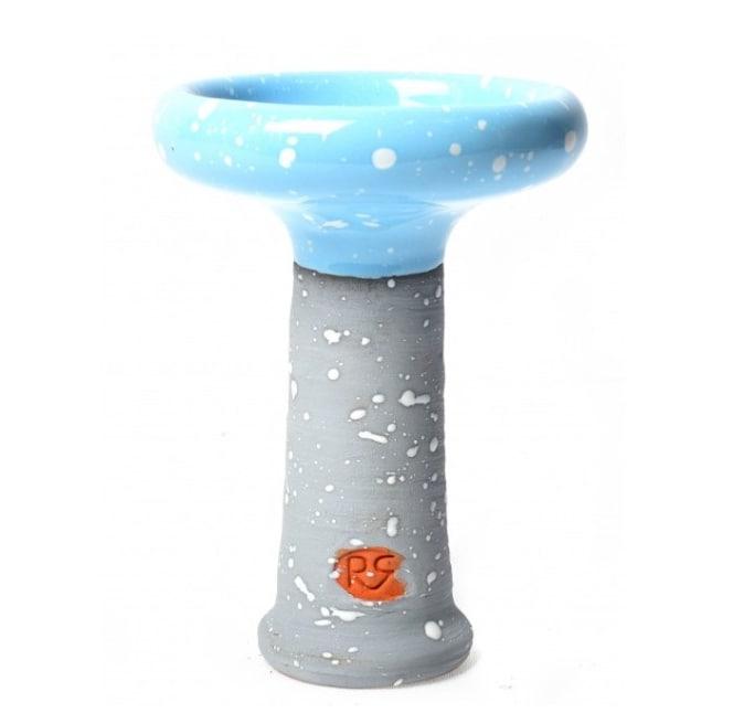 Чаша для кальяна RS Bowls Hard Dish 2,0 PH Серо-голубой/белый (12206)