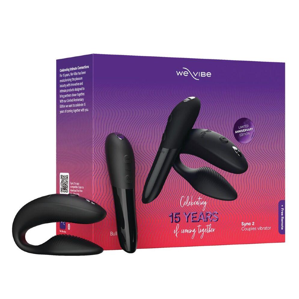 Набір іграшок подарунковий We Vibe 15 Year Anniversary Collection смарт-вібратор для пар та віброкуля (38025956)