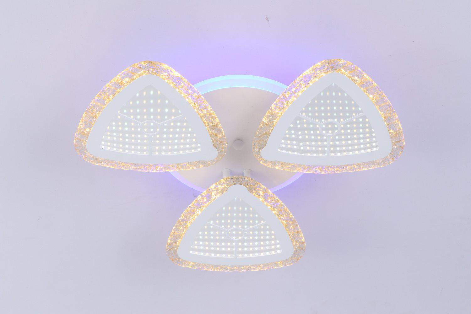 Люстра светодиодная с пультом Valeso V K39932-3+1 WT (000036394)