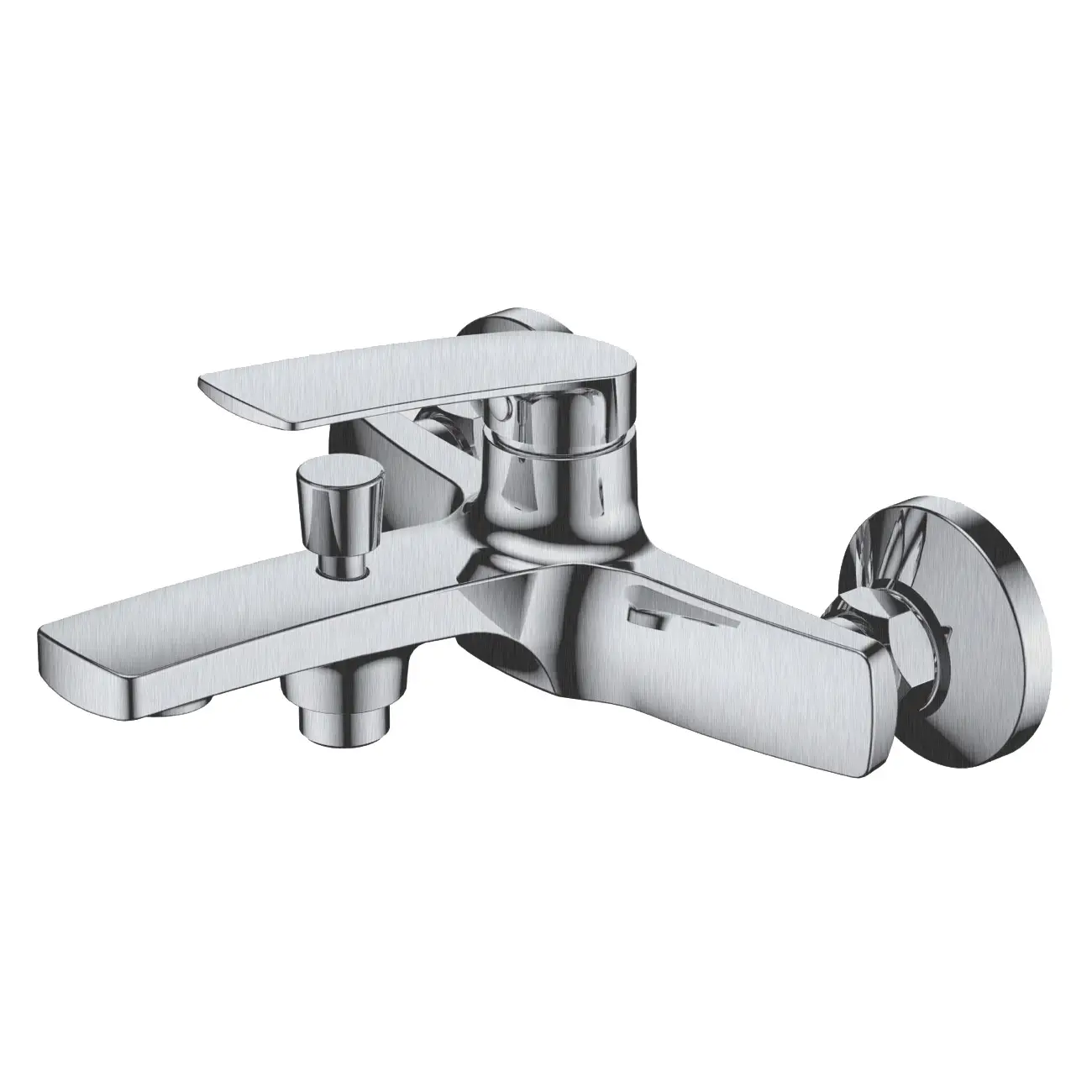 Смеситель для ванны VOLLE CANTE 1512.031002 cepillado níquel (100609)