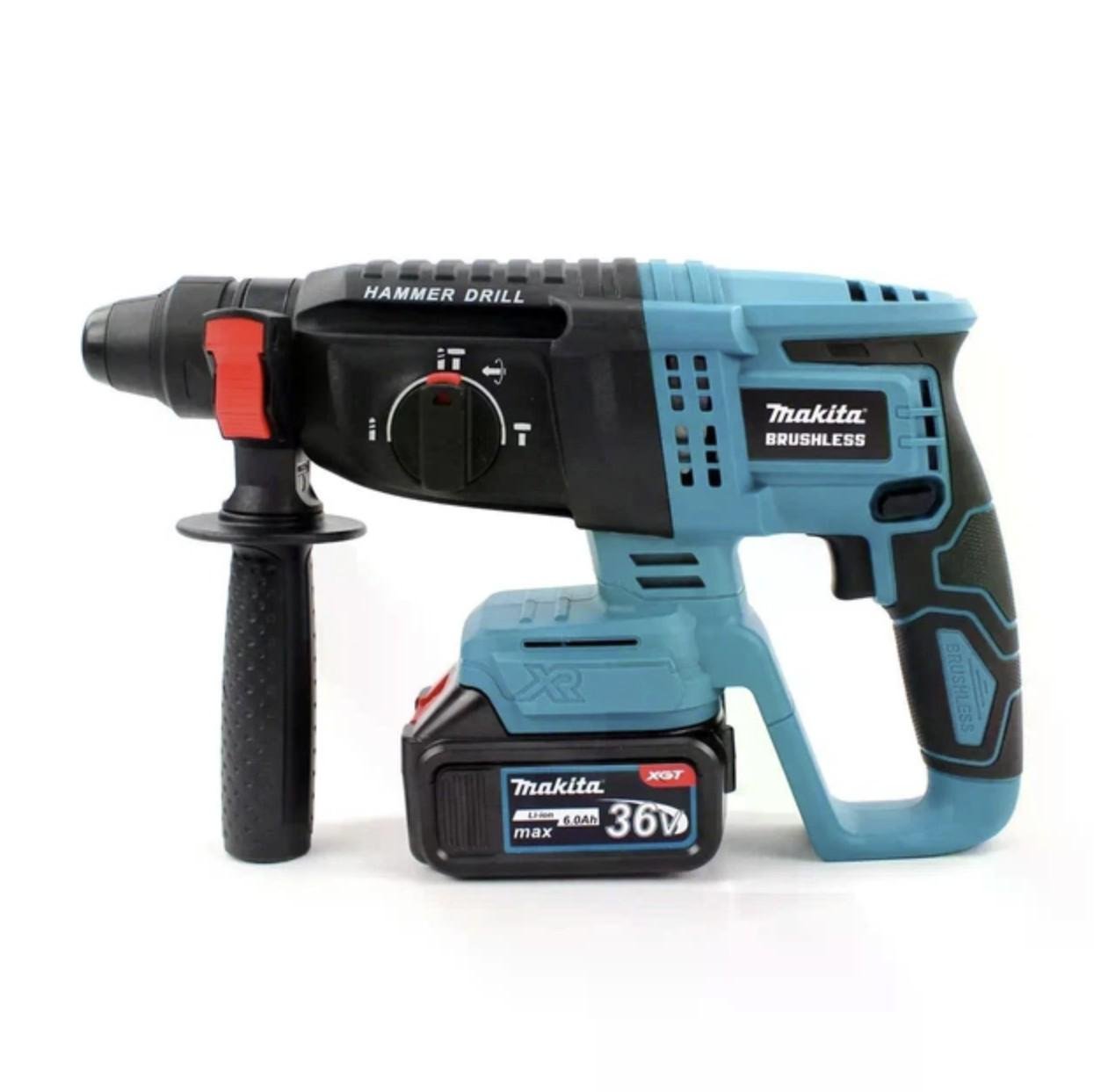 Перфоратор акумуляторний DHR202BL безщітковий 48 В 6 Ач (2040) - фото 7 Перфоратор акумуляторний DHR202BL безщітковий 48 В 6 Ач (2040) - фото 7