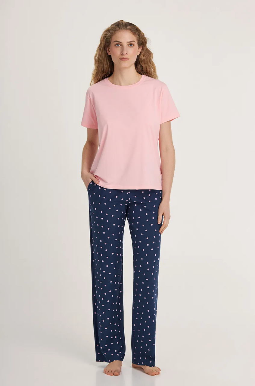 Пижама женская Ellen ROSY RAINDROPS 2980/24/01 XL Розовый (31327284)