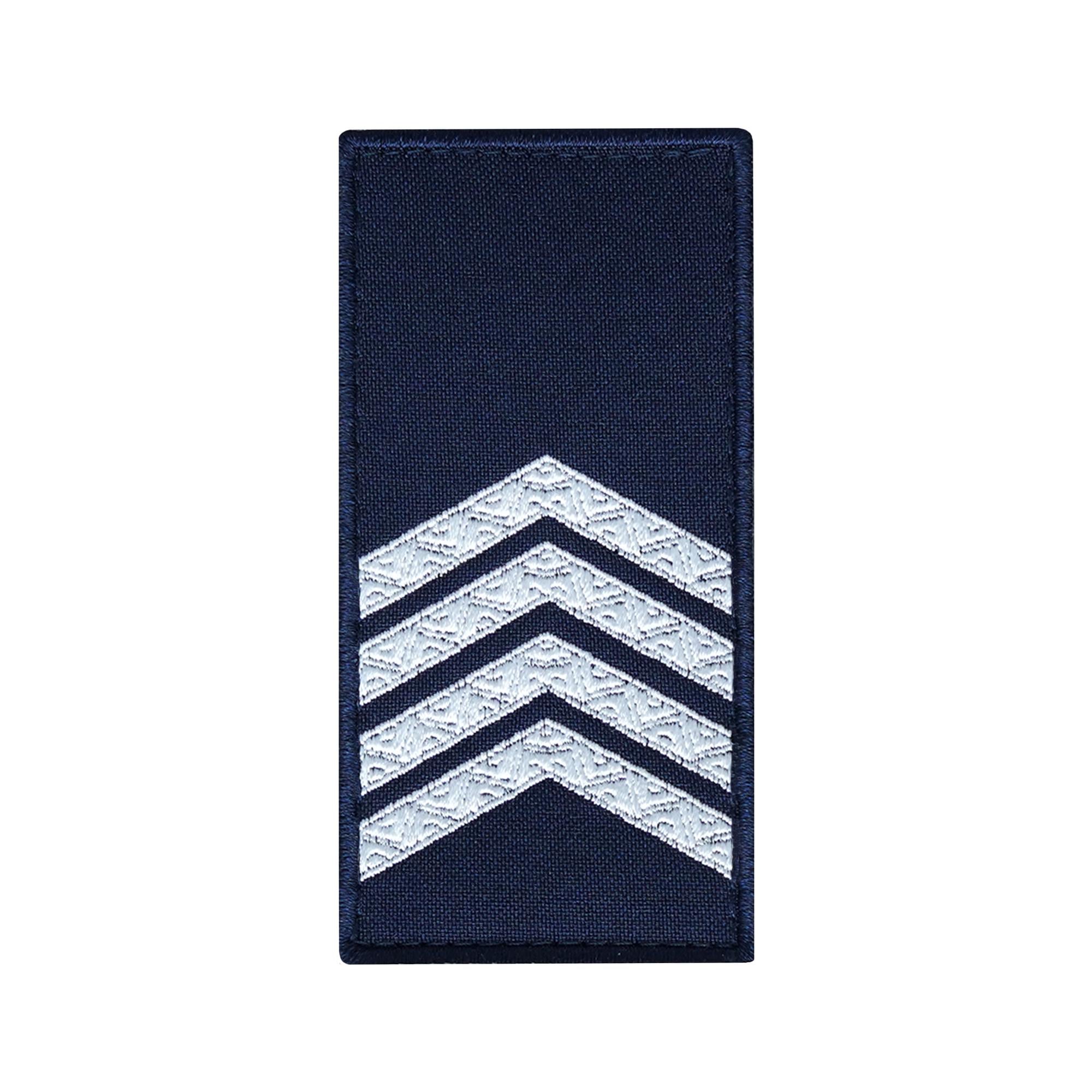 Погон Полиции Старший сержант Синий (ШЕВРОН-48)