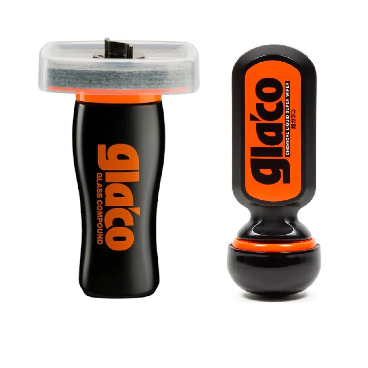Комплект GLACO Glass Compound Roll On та Ultra Glaco для чищення та захисту