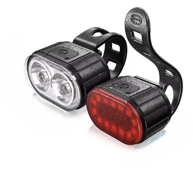 Набір велосипедних ліхтарів Велофара та задній стоп