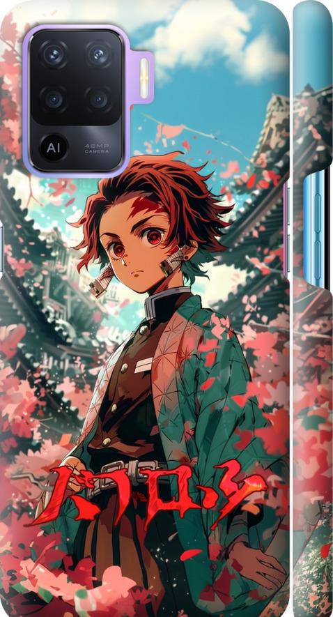 Чехол на Oppo Reno5 Lite Tanjiro Kamado (6132m-2312-42517)