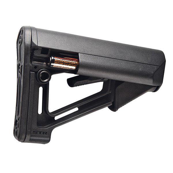 Приклад Magpul STR для карабіна AR-15/M4 Mil-Spec Чорний (MAG470-BLK) - фото 3