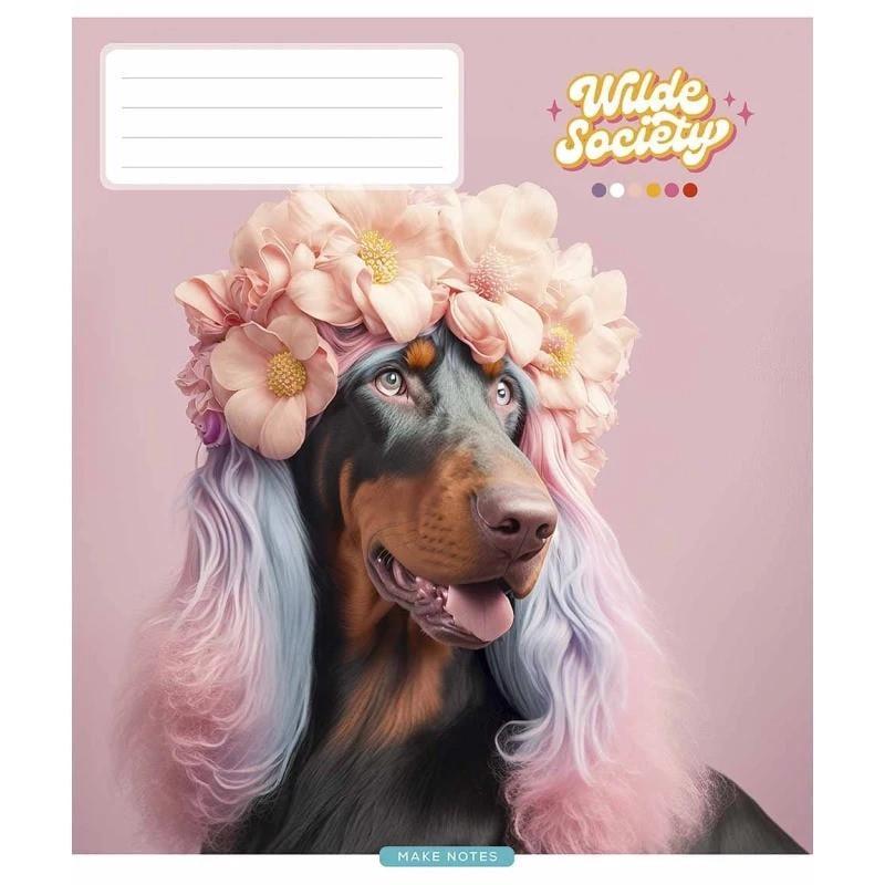 Шкільний зошит Wilder society 036-3274L-2 у лінію 36 аркушів (RLT42755)