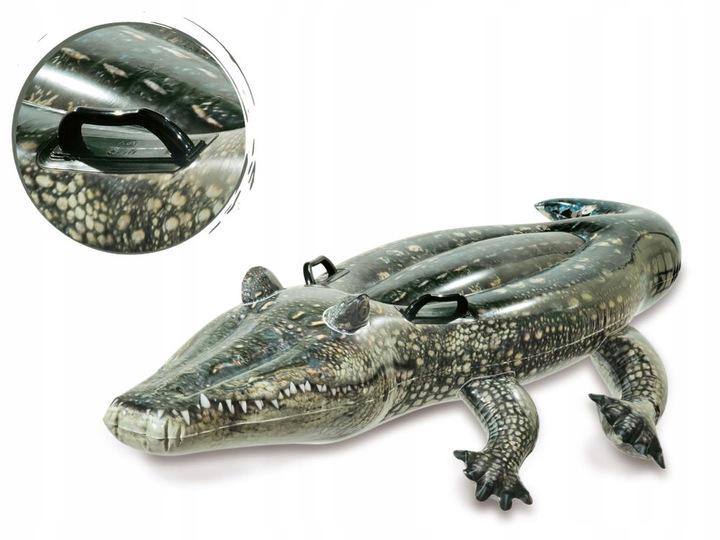 Пліт надувний Intex 57551 Алігатор 170х86 см (414719) - фото 4