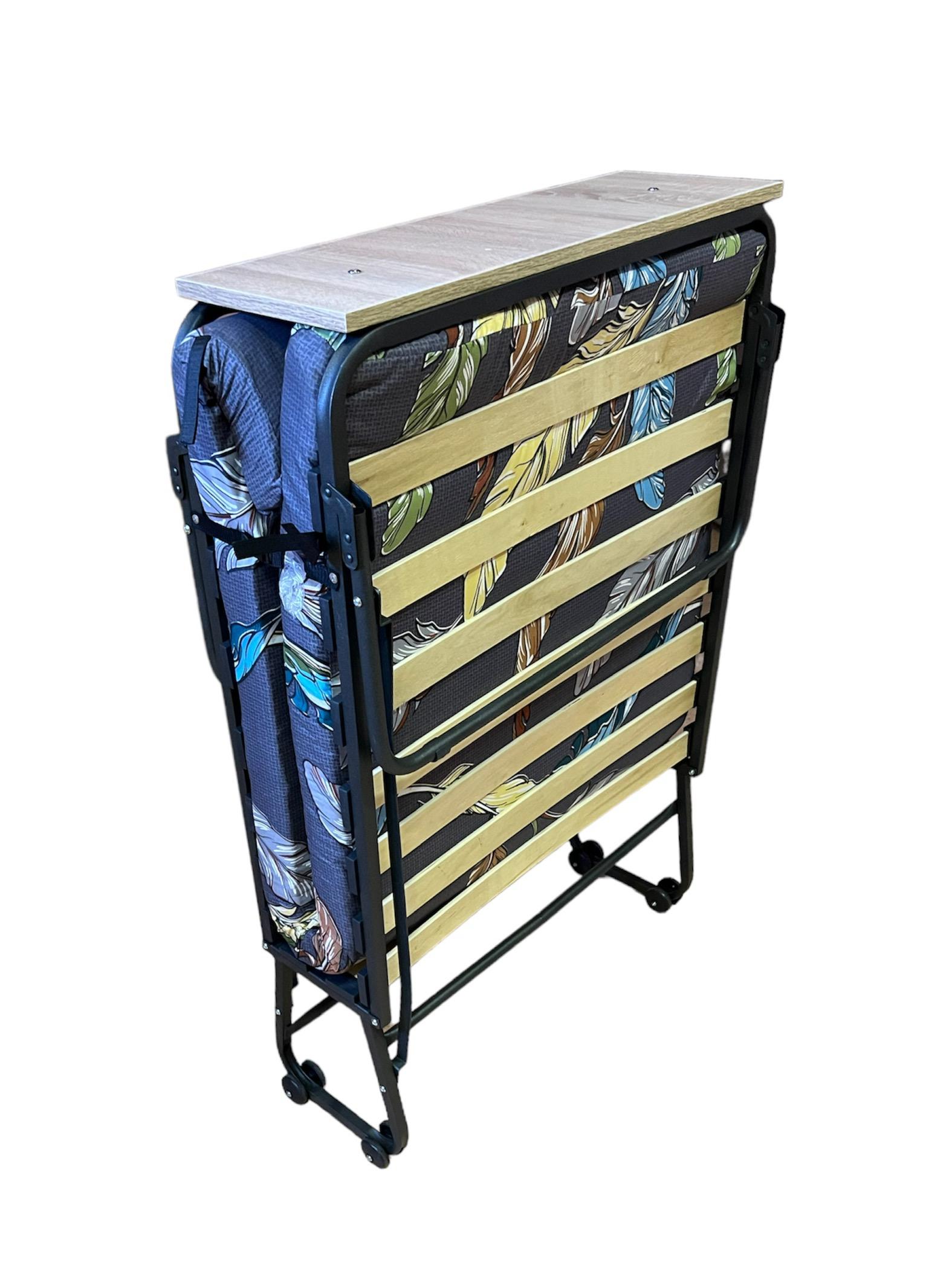 Розкладачка Senya Рута на ламелях з матрацом 7 см 195х80х43 см (26500154) - фото 4