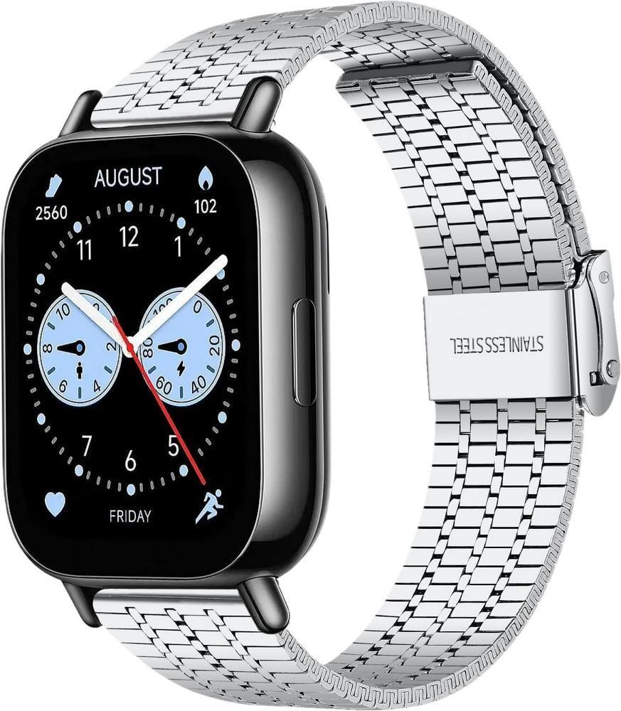 Браслет металлический Counic для Redmi Watch 5 Lite/5 Active Silver (40151-59)